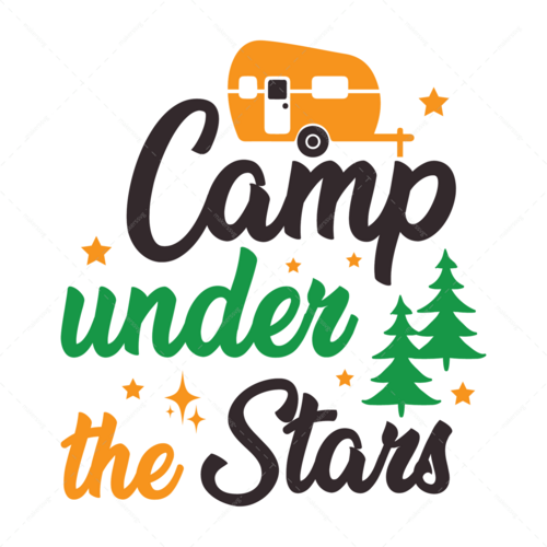 Camping-Campunderthestars-01-Makers SVG