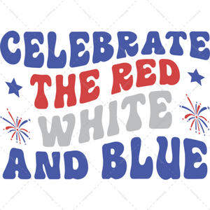 4th of July-Celebratethered_white_andblue-01-Makers SVG