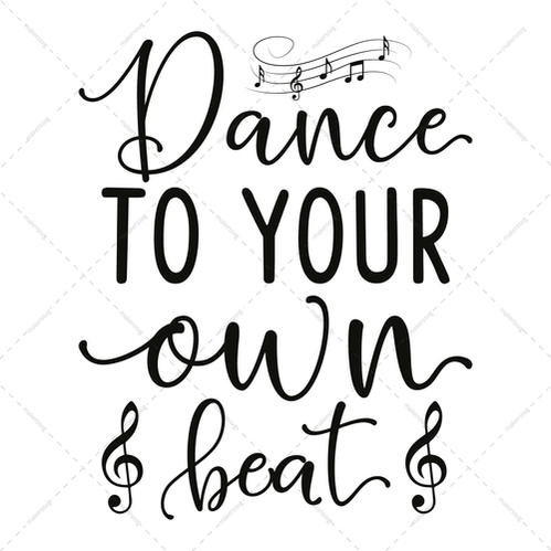 Music-Dancetoyourownbeat-01-Makers SVG
