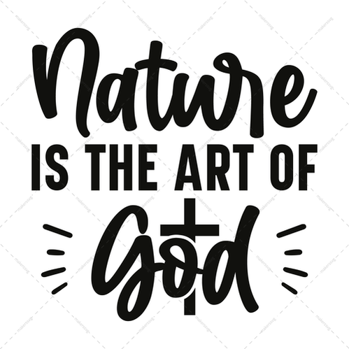 Nature-NatureistheartofGod-01-Makers SVG