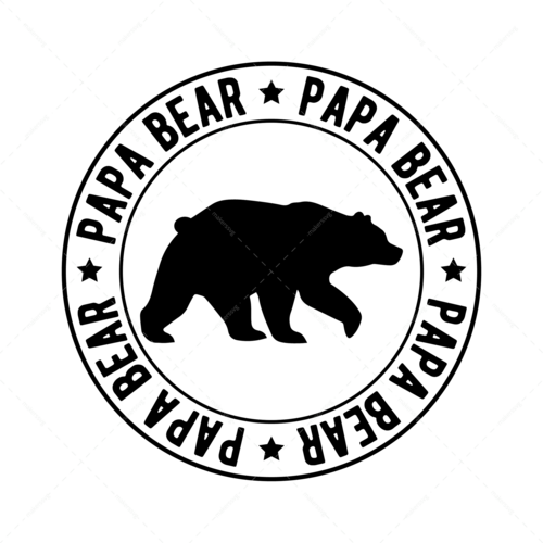 Father-PapaBear-01-Makers SVG