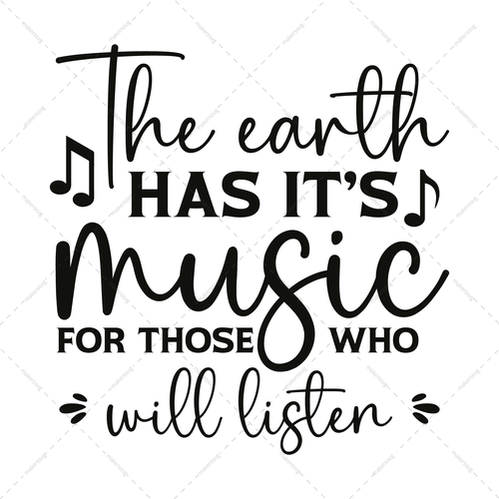 Nature-Theearthhasitsmusicforthosewhowilllisten-01-Makers SVG