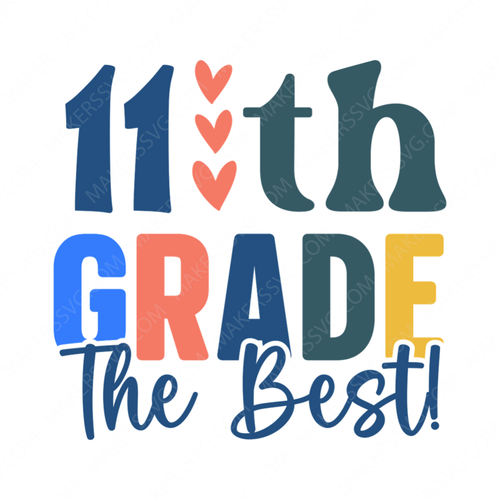 11th Grade-11thgrade_thebest_-01-small-Makers SVG
