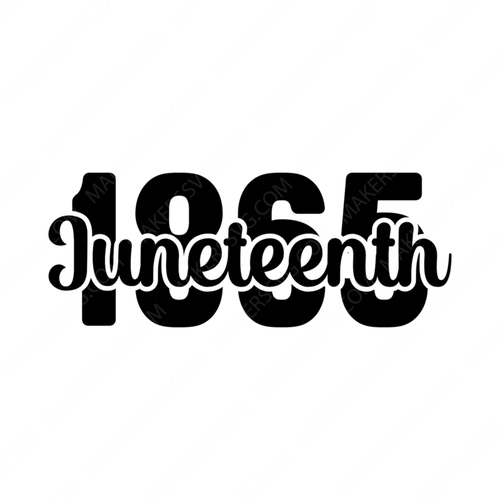 Juneteenth-1865-small-Makers SVG
