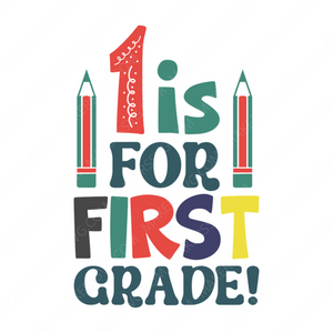 1st Grade-1isfor1stgrade_-01-small-Makers SVG