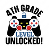 4th Grade-4thgradelevelunlocked_-01-small-Makers SVG