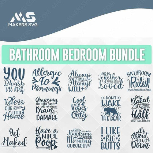 Bathroom Bedroom Bundle-Bathroom-Bedroom-Bundle-1-Makers SVG
