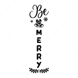 Christmas Porch Sign-BeMerry-01-Makers SVG