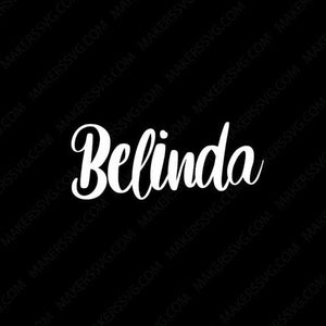 Belinda Wedding Font-Belinda-Makers SVG