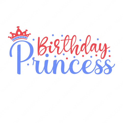 Birthday-BirthdayPrincess-small-Makers SVG