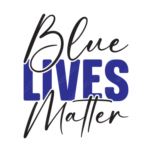 Cop-BlueLivesMatter-01-small-Makers SVG