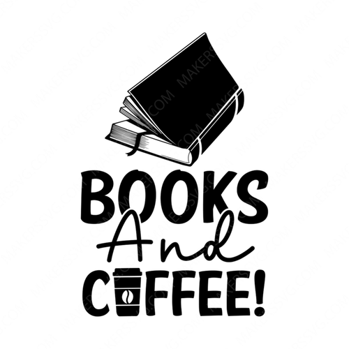 Reading-Booksandcoffee_-01-small-Makers SVG