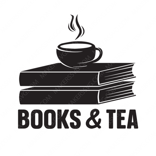 Books-Booksandtea-small-Makers SVG