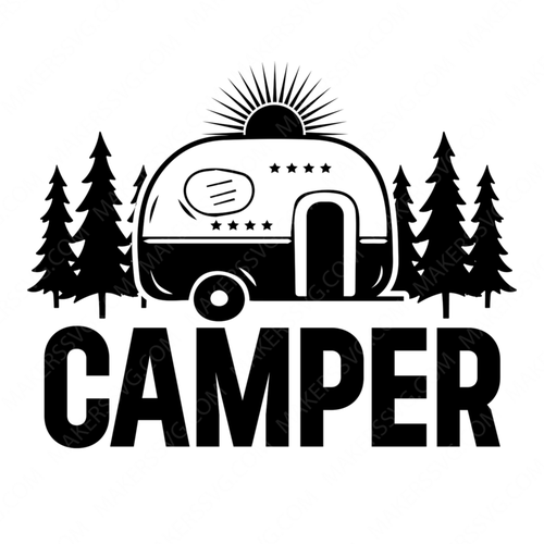 Camping-Camper-small-Makers SVG