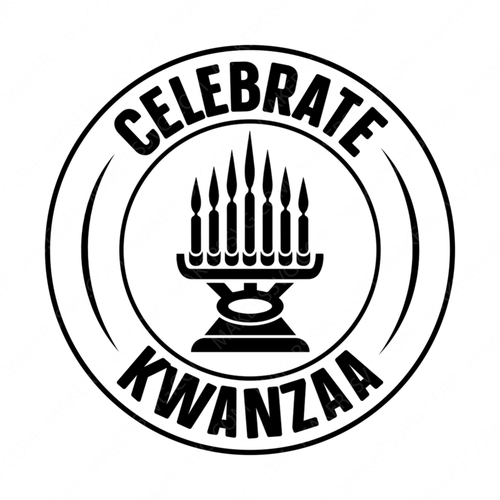 Kwanzaa-CelebrateKwanzaa-01-small-Makers SVG