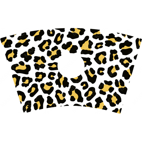Cheeta Print Cold Cup Wrap-Cheetaprint-small-Makers SVG