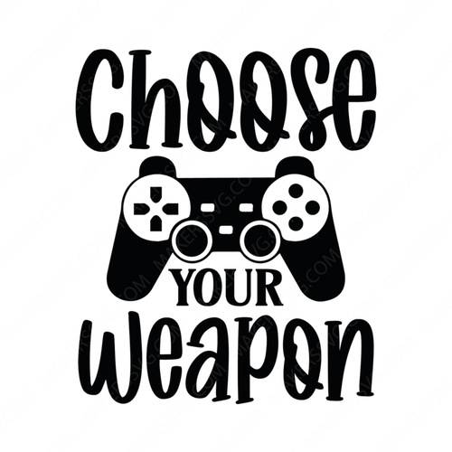 Gaming-Chooseyourweapon-01-Makers SVG