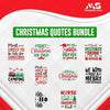 Christmas Quotes Bundle - 100+ Files-ChristmasQuotesBundleProductImage-Makers SVG