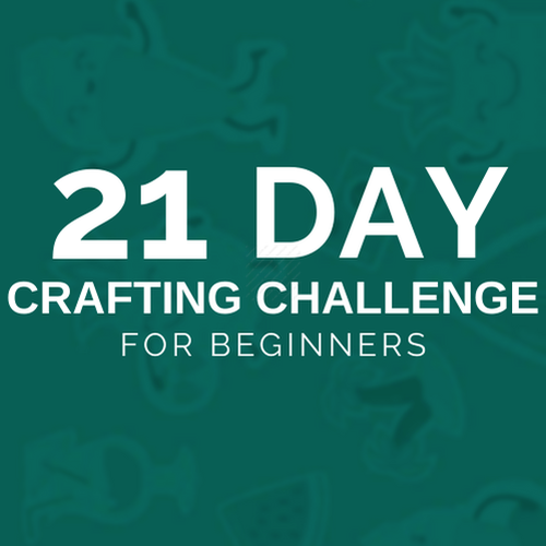 21 Day Crafting Challenge-Cover21DayCraftingChallengeforCricutBeginnersMakersSVG-Makers SVG