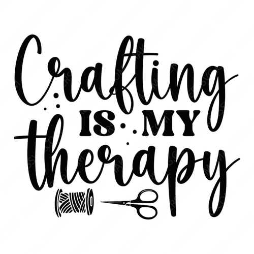 Crafting-Craftingismytherapy-01-small-Makers SVG