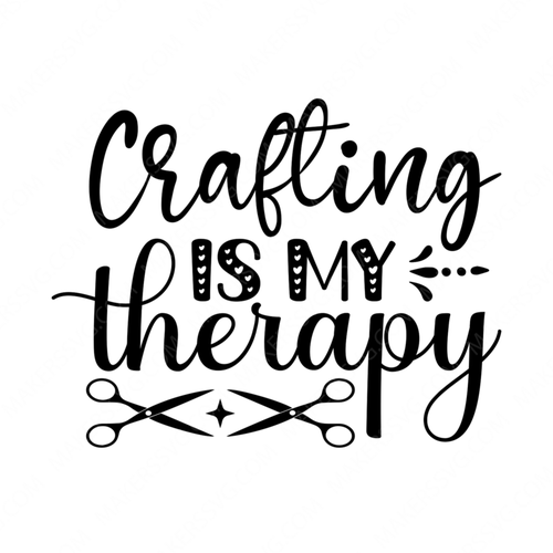 Crafting-Craftingismytherapy-small-Makers SVG