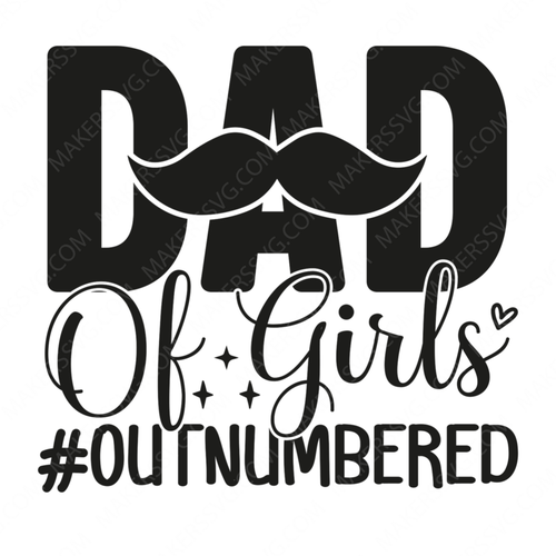 Father-Dadofgirlsoutnumbered-small-Makers SVG