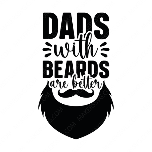 Father-Dadswithbeardsarebetter-01-Makers SVG