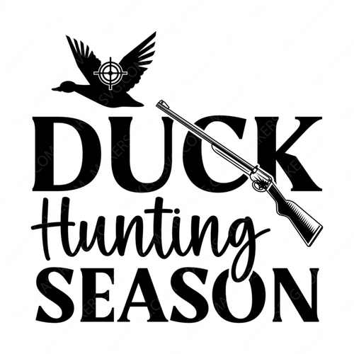 Hunting-DuckHuntingSeason-small-Makers SVG
