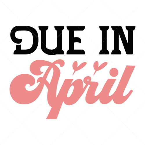 Baby-DueinApril-01-Makers SVG