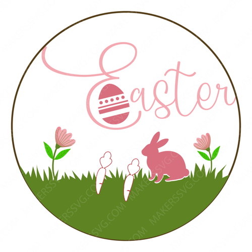 Easter Door Hanger-Easter2-Makers SVG