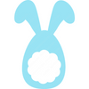 Egg Bunny Monogram Frame Boy-EggBunnyBoyMonogram-Makers SVG