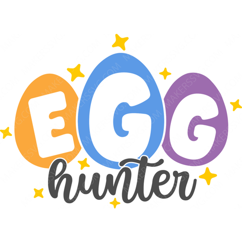 Egg Hunter Easter-EggHunter-small-Makers SVG