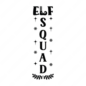 Christmas Porch Sign-ElfSquad-01-Makers SVG