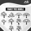 Family Tree Bundle-Familytreebundle-Makers SVG