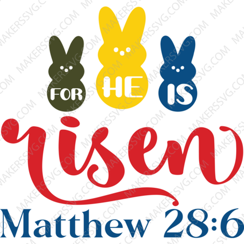 Easter-Forheisrisen-Makers SVG