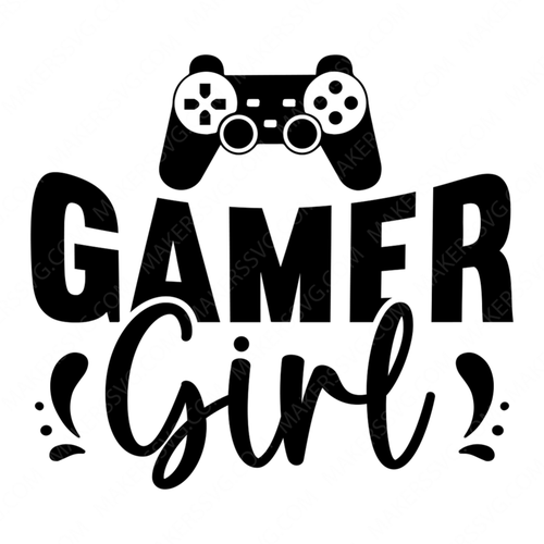 Gaming-GamerGirl-01-small-Makers SVG