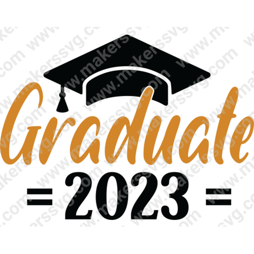 Graduation-Graduate2023-01-Makers SVG