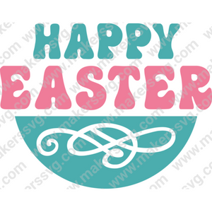 Easter-HappyEaster-01-Makers SVG