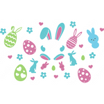 Easter Cold Cup Wrap-HappyEaster-Makers SVG