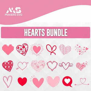 Hearts Bundle-HeartsBundle1-Makers SVG