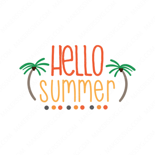 Summer-Hello_summer-Makers SVG