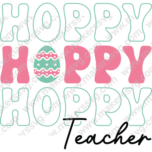 Easter-HoppyTeacher-01-Makers SVG