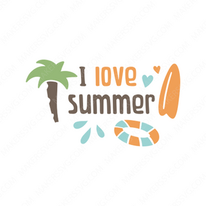 Summer-I_love_summer_6655-Makers SVG
