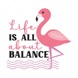 Flamingo-Lifeisallaboutbalance-small-Makers SVG