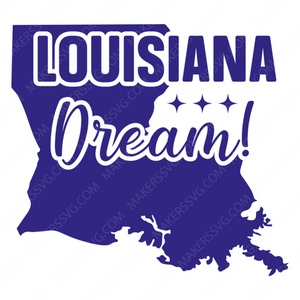 Louisiana-Louisianadream_-01-small-Makers SVG
