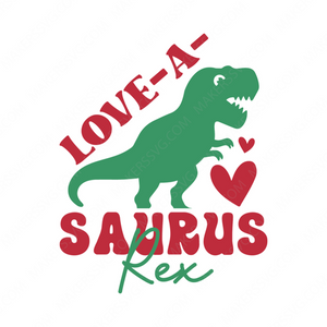 Valentine's Day-Love-a-saurusRex-01-Makers SVG