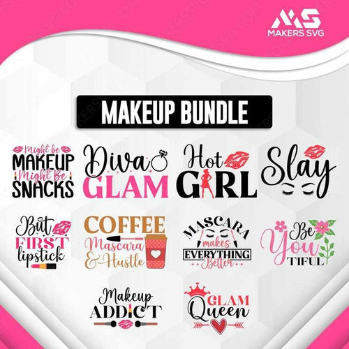 Makeup Bundle-MakeupBundle-Makers SVG