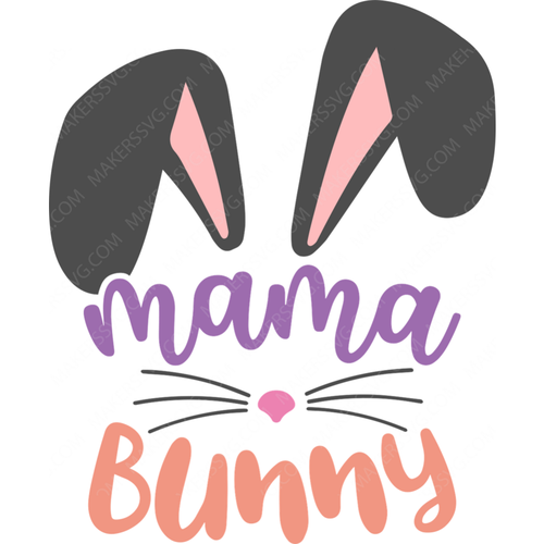 Easter-MamaBunny-small-Makers SVG