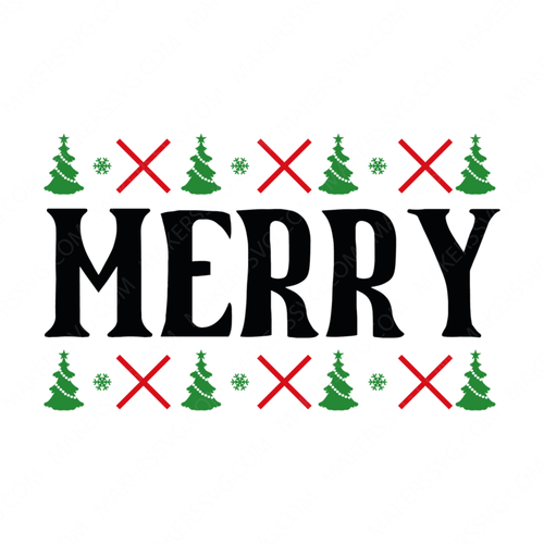 Christmas Doormat-Merry-01-Makers SVG