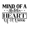 Motivational-MindofaHustlerHeartofaQueen-small-Makers SVG